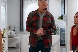Asian stepdaughters have to fuck stepdad or get kicked out